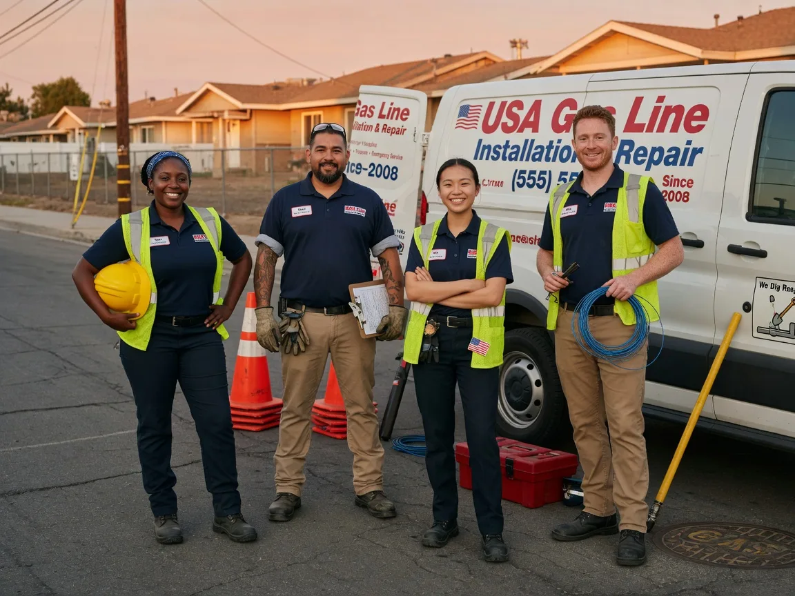 Gas Line Installation company in Mcconnell, IL